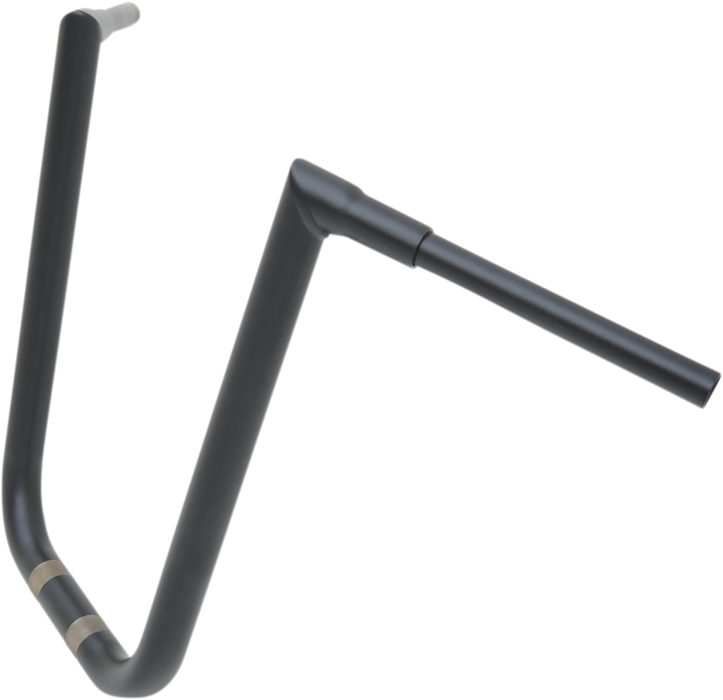 LA CHOPPERS Matte Black 19" Grande Twin Peaks Handlebar 1-1/2" Grande Twin Peaks Hefty Handlebar - Team Dream Rides