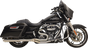 BASSANI XHAUST 2:1 Exhaust - Stainless Steel - Megaphone Road Rage III Long 2:1 Touring Exhaust - Team Dream Rides