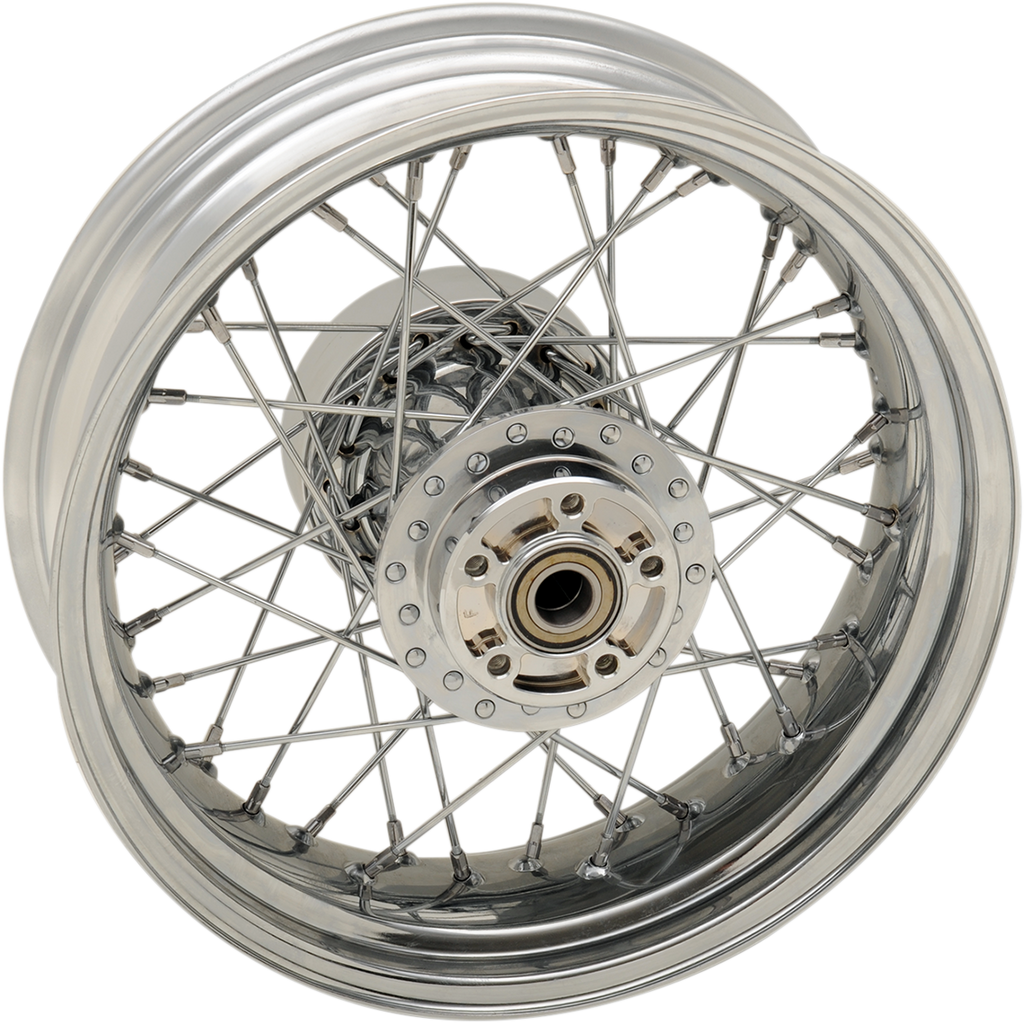 DRAG SPECIALTIES Wheel - Rear - 16 x 5" - 09+ - With ABS Replacement Laced Wheel - Team Dream Rides