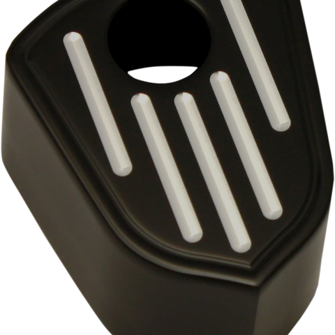 PRO-ONE PERF.MFG. Black Ball Milled Ignition Cover Ignition Switch Cover - Team Dream Rides
