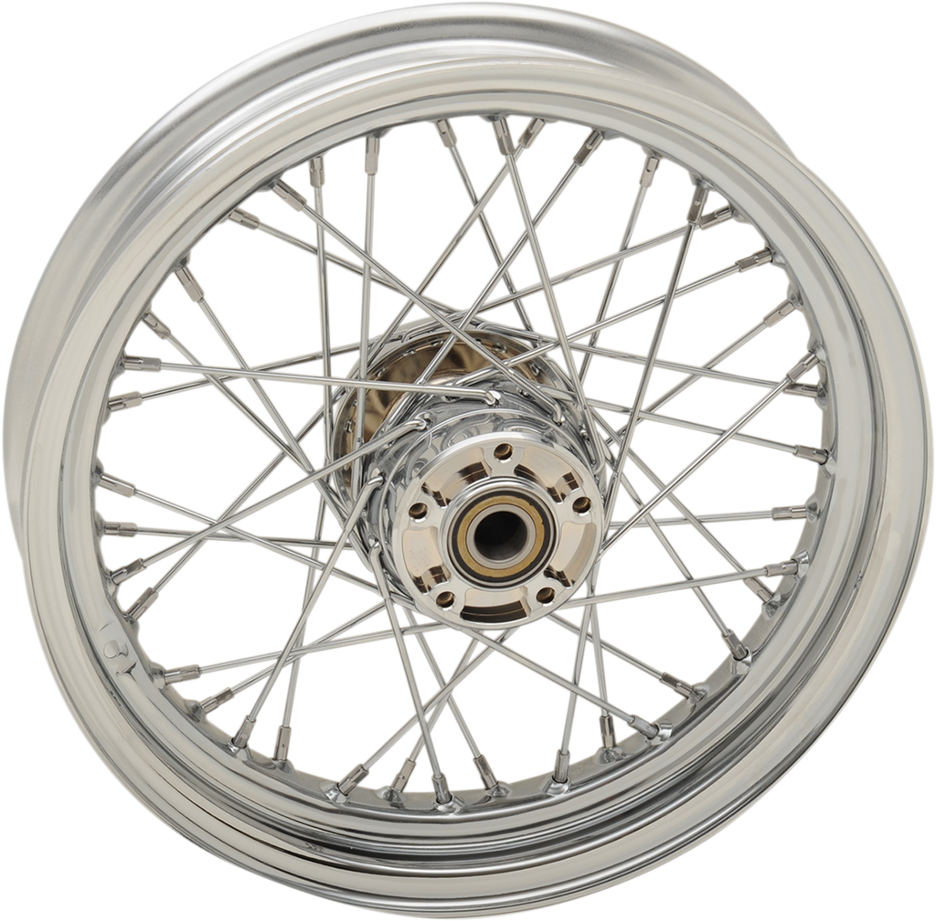 DRAG SPECIALTIES Wheel - Front - 16 x 3" - 08-17 FLT - With ABS Replacement Laced Wheel - Team Dream Rides