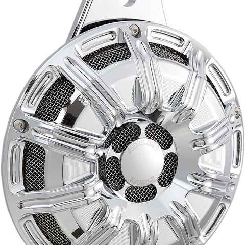 ARLEN NESS Custom Horn - 10 Guage - Chrome - Universal Billet Horn Kit - Team Dream Rides