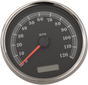 DRAG SPECIALTIES Electronic Speedometer - Black - 120 MPH 5" Programmable Electronic Imperial Speedometer - Team Dream Rides