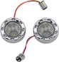 CUSTOM DYNAMICS Bullet Turn Signal 1157 - Chrome - Smoke Lens ProBEAM® Bullet Ringz™ 1157 Rear Turn Signals - Team Dream Rides