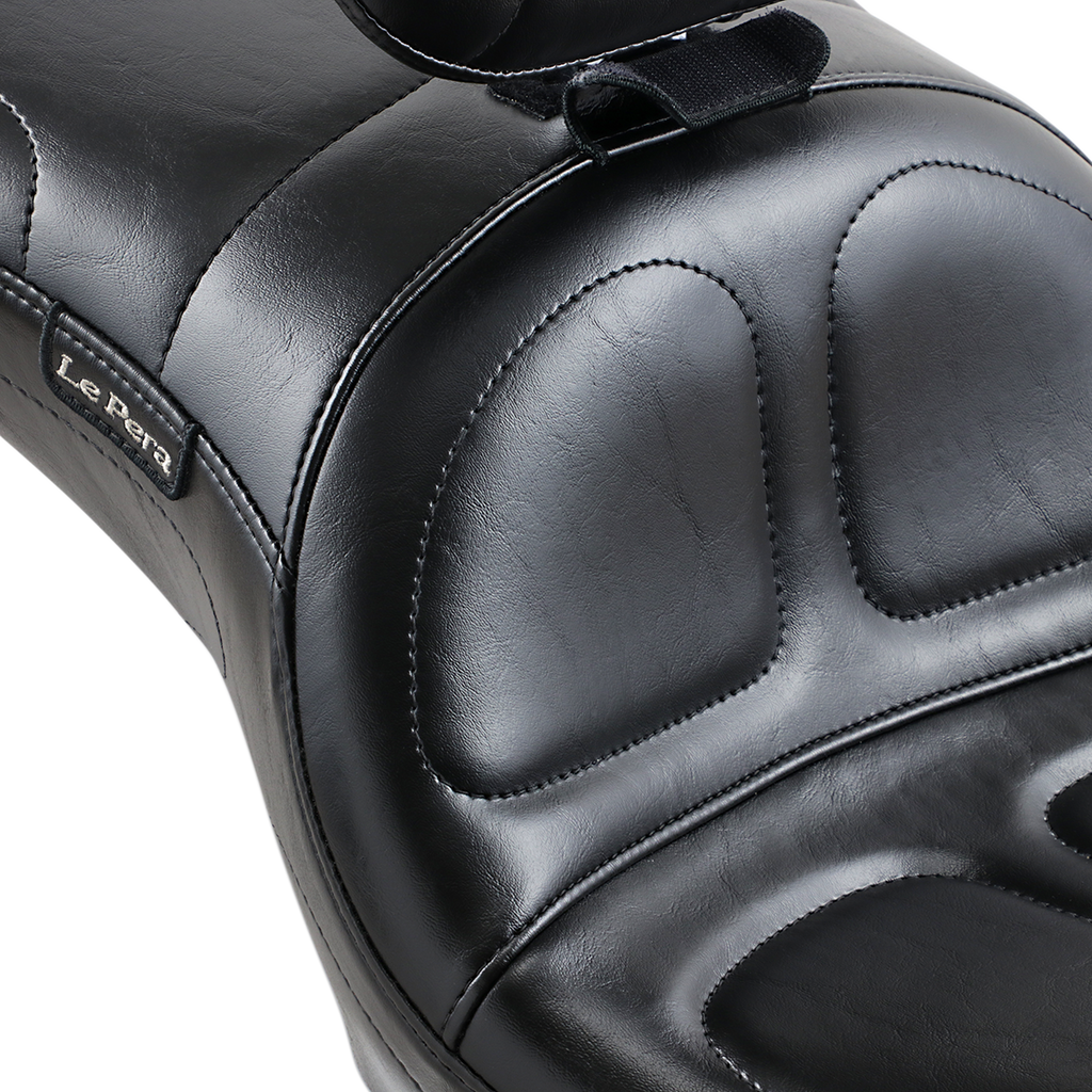 LE PERA Maverick Seat with Backrest Maverick 2-Up Seat - Team Dream Rides