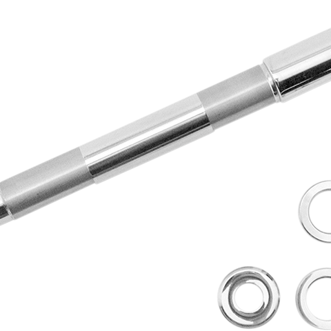 DRAG SPECIALTIES Axle - Front - Chrome - 00-03 FXD/XL/FXR Chrome Axle Kit - Team Dream Rides