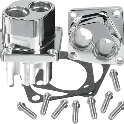 S&S CYCLE Billet Tappet Guides - Chrome - Big Twin 106-5428 - Team Dream Rides