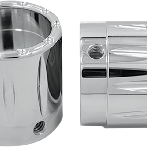 AVON GRIPS Axle Cap - Chrome - Rival - Large/Small Front Axle Nut Cover - Team Dream Rides