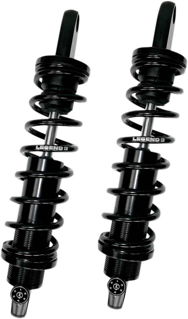 LEGEND SUSPENSION REVO-A Adjustable Dyna Coil Suspension - Black - Heavy-Duty - 14" 1310-1099 - Team Dream Rides