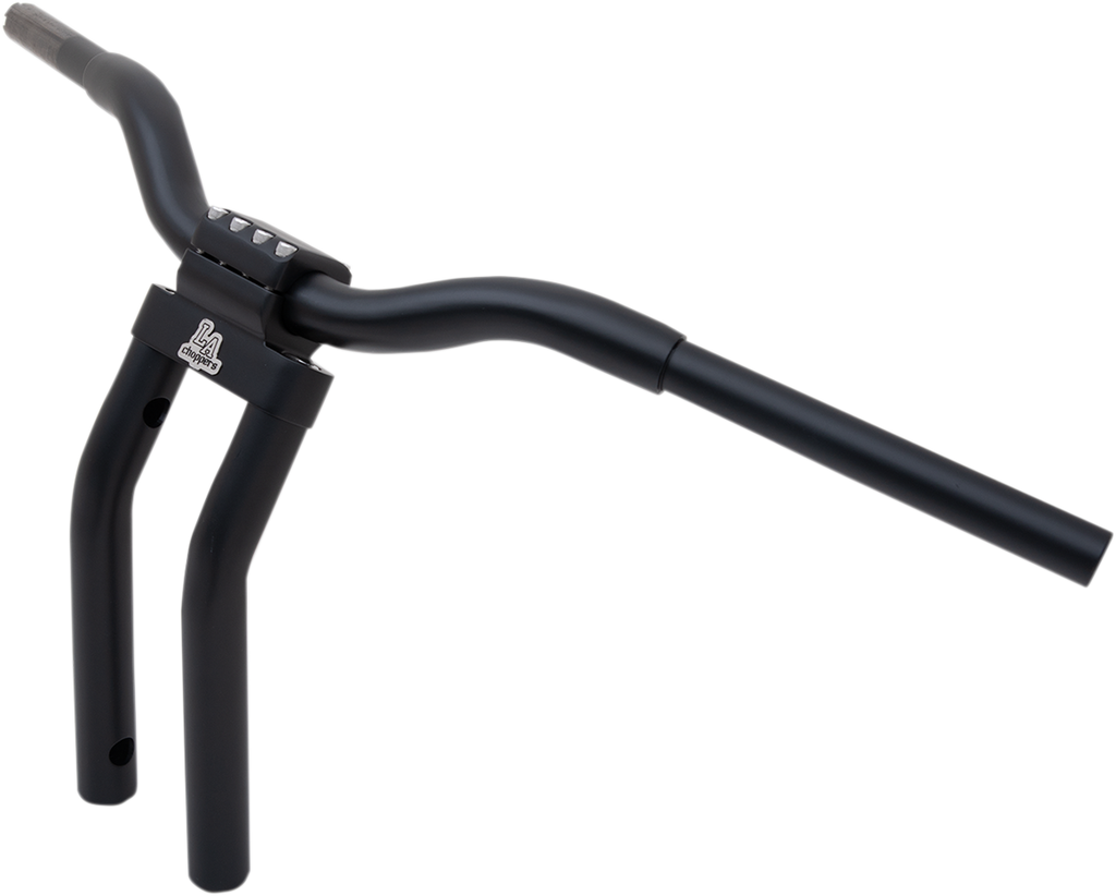 LA CHOPPERS Matte Black 13" Kage Fighter Handlebar w/ Pullback Kage Fighter-T Pullback Handlebar - Team Dream Rides