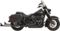 BASSANI XHAUST Fishtail Exhaust without Baffle - 39" Fishtail True Dual Exhaust System - Team Dream Rides