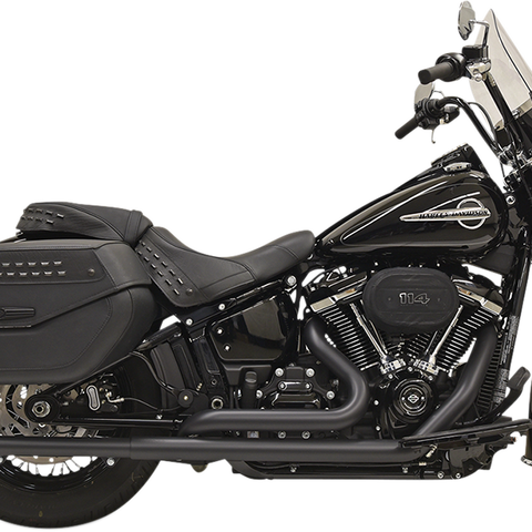 BASSANI XHAUST Fishtail Exhaust without Baffle - 39