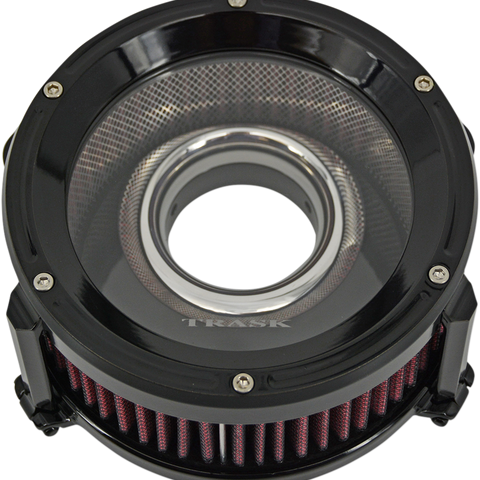 TRASK Air Cleaner Assault Chrome 91-20XL Assault Charge High-Flow Air Cleaner - Team Dream Rides