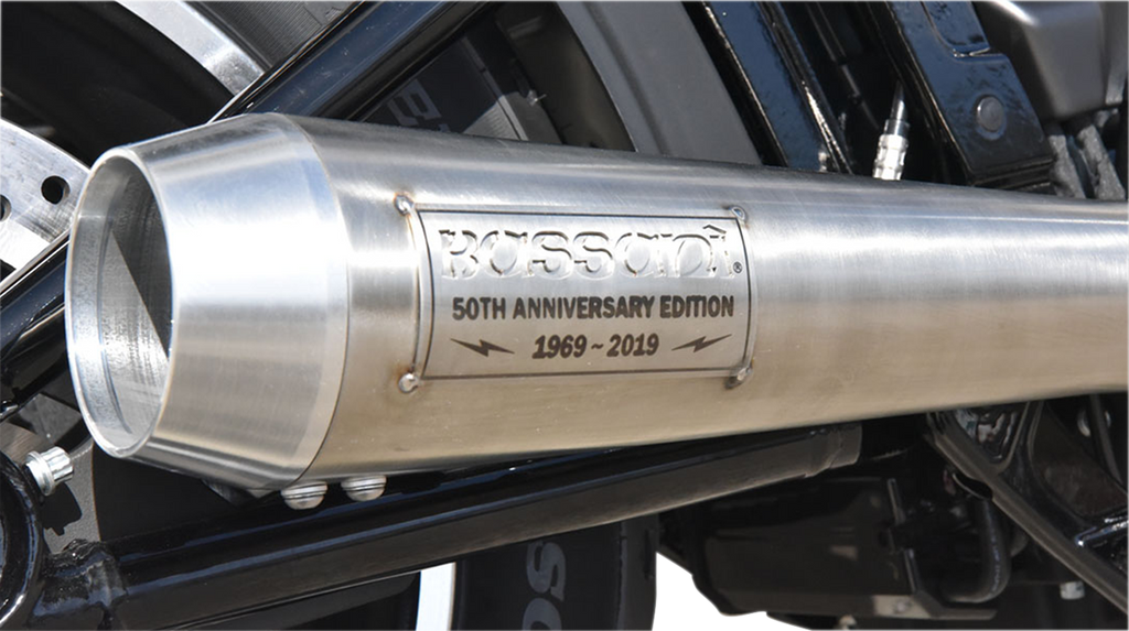 BASSANI XHAUST 50th Anniversary 2:1 Exhaust - Stainless Steel Road Rage III 50th Anniversary Exhaust System - Team Dream Rides