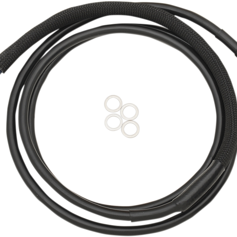 DRAG SPECIALTIES Clutch Line Stainless Steel Hydraulic Clutch Line - Team Dream Rides