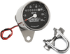 DRAG SPECIALTIES 2.4" MPH Mini LED Mechanical Speedometer/Indicators - Chrome Housing - Black Face - 2240:60 2.4" Mini Mechanical Speedometer - Team Dream Rides
