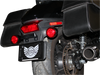 CUSTOM DYNAMICS ProBEAM® Universal Turn Signals - Gloss Black/Red ProBEAM® Universal LED Bullet Bezel Turn Signals - Team Dream Rides