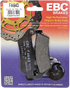 EBC Organic Brake Pads - FA643 Organic Harley/Buell Brake Pads - Team Dream Rides