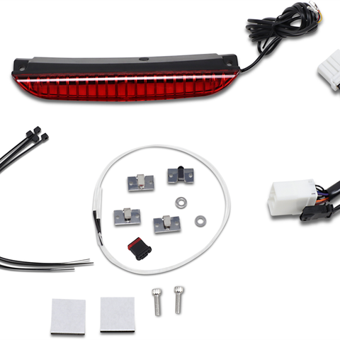 CUSTOM DYNAMICS Luggage Rack Light Bar - Red Luggage Rack LED Light Bar - Team Dream Rides