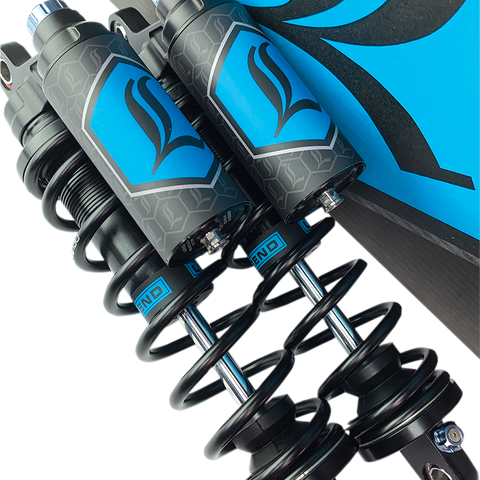 LEGEND SUSPENSION REVO ARC Piggyback Shocks - Heavy Duty - Black - 13