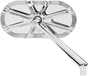 ARLEN NESS 10 Gauge Mirror - Chrome - Right Caged Series Mirror - Team Dream Rides