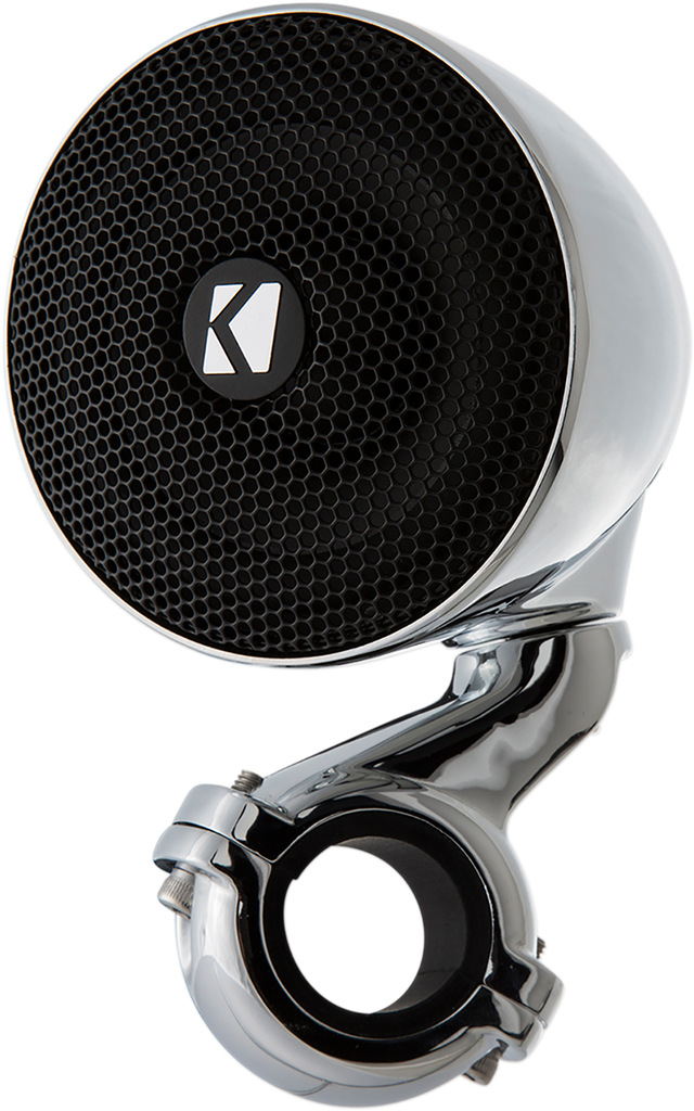 KICKER Mini Handlebar Speakers - 2 ohm PSM 3" Enclosed Mini Speaker - Team Dream Rides
