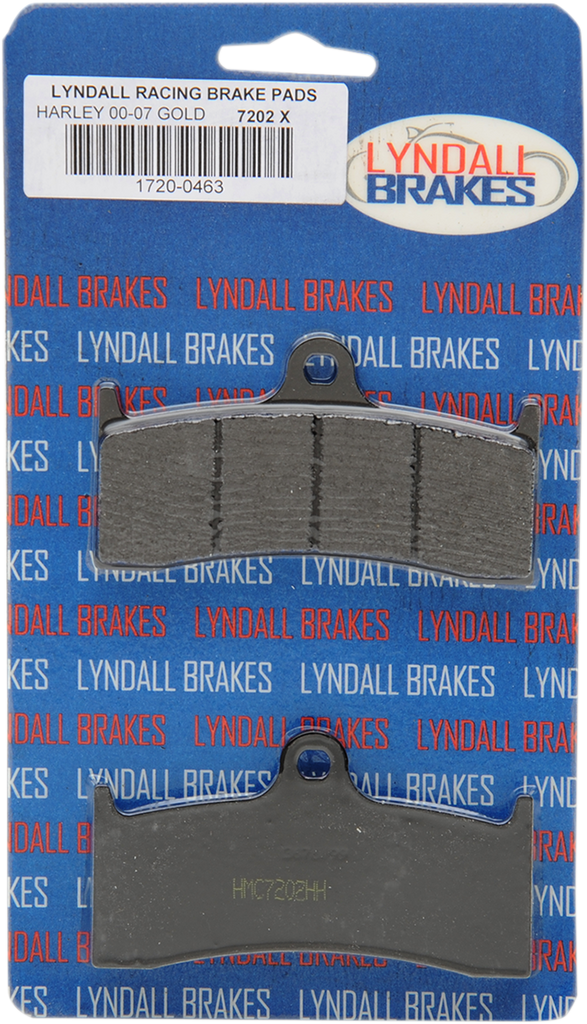 LYNDALL RACING BRAKES LLC X-Treme Brake Pads - Buell '98-02 X-Treme Harley/Buell Brake Pads - Team Dream Rides