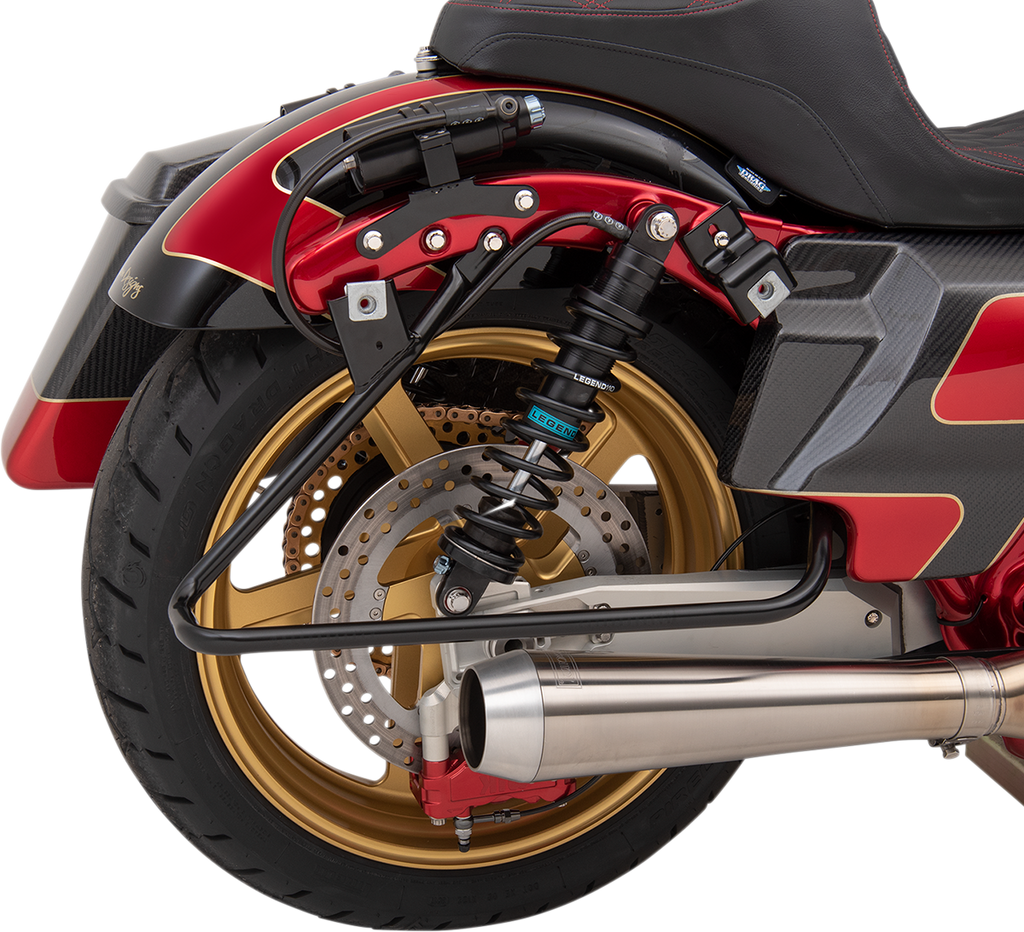 PERFORMANCE MACHINE (PM) Rear Wheel - Pro-Am - Gold Ops - 18 x 5.5 One-Piece Pro-AM Aluminum Wheel - Team Dream Rides