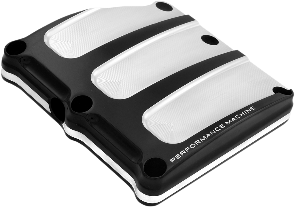 PERFORMANCE MACHINE (PM) Transmission Cover - Contrast Cut™ - Scallop Transmission Top Cover - Team Dream Rides