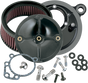 S&S CYCLE Super Stock* Stealth Air Cleaner Kit - Black 170-0100 - Team Dream Rides