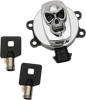 DRAG SPECIALTIES SWITCH IGN CHR SKL 14-17 Skull ignition Switch - Team Dream Rides