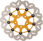 GALFER Wave® Rotor - Gold Center - Front Wave® Brake Rotor - Team Dream Rides