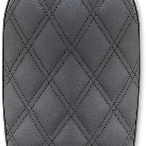 SADDLEMEN Lattice Stitched Pad - Black -  7