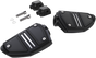 CIRO Twin Rail Footpeg - With Mount - Black - Softail Twin Rail Footrests - Team Dream Rides