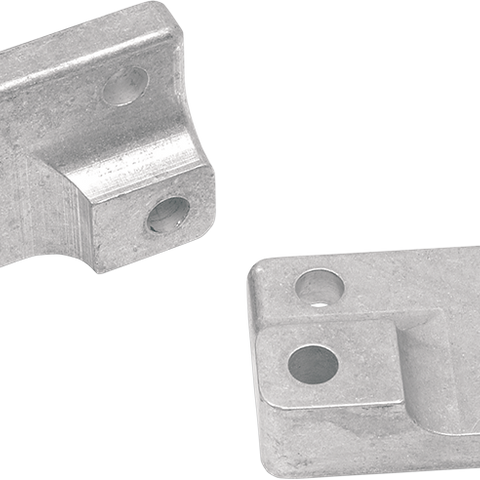 DRAG SPECIALTIES Fender-To-Fork Adapters - Raw Fender-To-Fork Adapter - Team Dream Rides