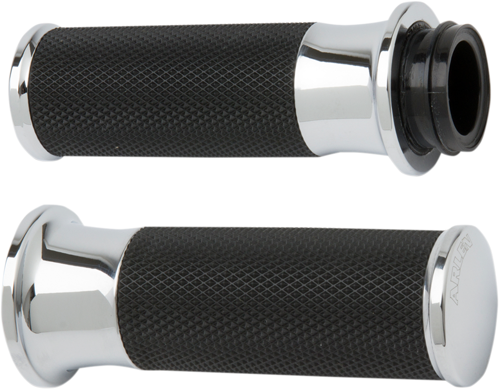 ARLEN NESS Chrome Smoothie Grips for TBW Fusion Smooth Grips - Team Dream Rides