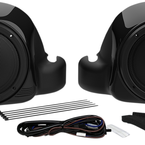 HOGTUNES Lower Speaker Kit - Harley Davidson Gen 4 Lower Speaker Kit for Liquid=Cooled Models - Team Dream Rides