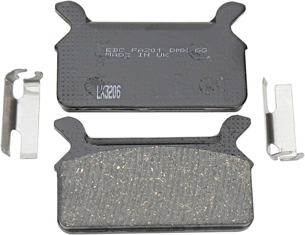EBC Organic Brake Pads - FA201 Organic Harley/Buell Brake Pads - Team Dream Rides
