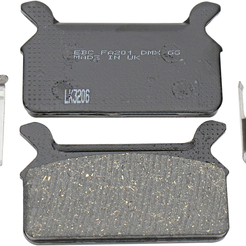 EBC Organic Brake Pads - FA201 Organic Harley/Buell Brake Pads - Team Dream Rides
