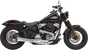 BASSANI XHAUST 2:1 Exhaust - Chrome Road Rage 2:1 Softail Exhaust - Team Dream Rides