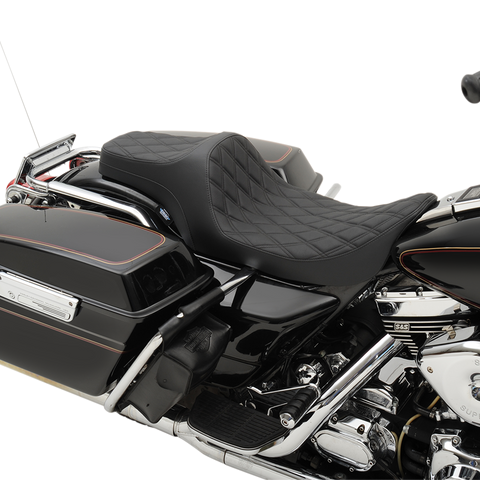DRAG SPECIALTIES SEATS Predator III Seat - Double Diamond Predator III Seat - Team Dream Rides