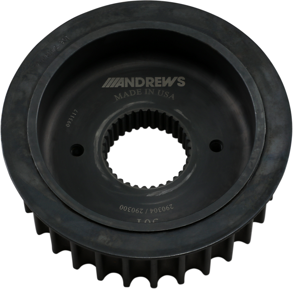 ANDREWS Pulley - 30 Tooth Belt Drive Transmission Pulleys - Team Dream Rides