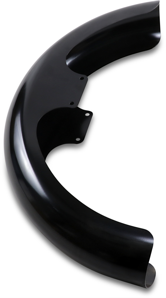 KLOCK WERKS Wrapper Front Fender Kit - Black - Steel - 21" Hugger Series Front Fender - Team Dream Rides