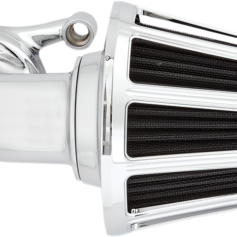 ARLEN NESS Air Cleaner Monster 10 Gauge Chrome Monster Sucker Air Cleaner Kit with Cover — 10 Gauge - Team Dream Rides