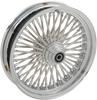 DRAG SPECIALTIES Front Wheel - Single Disc - 16" x 3.5" - 00-06 FLST Fat Daddy 50-Spoke Wheel - Team Dream Rides