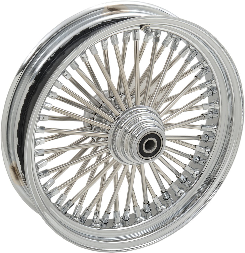 DRAG SPECIALTIES Front Wheel - Single Disc - 16" x 3.5" - 00-06 FLST Fat Daddy 50-Spoke Wheel - Team Dream Rides