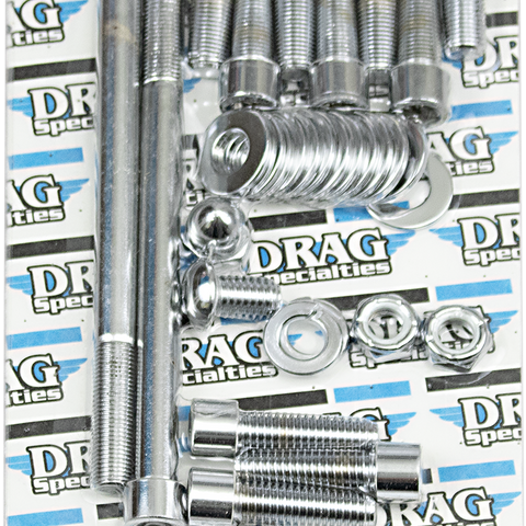 DRAG SPECIALTIES Smooth Motor Mount Set 91-03XL Bolt Set - Team Dream Rides