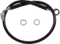 DRAG SPECIALTIES Brake Line - Softail '18+ - Black Standard Length Brake Line Kit - Team Dream Rides