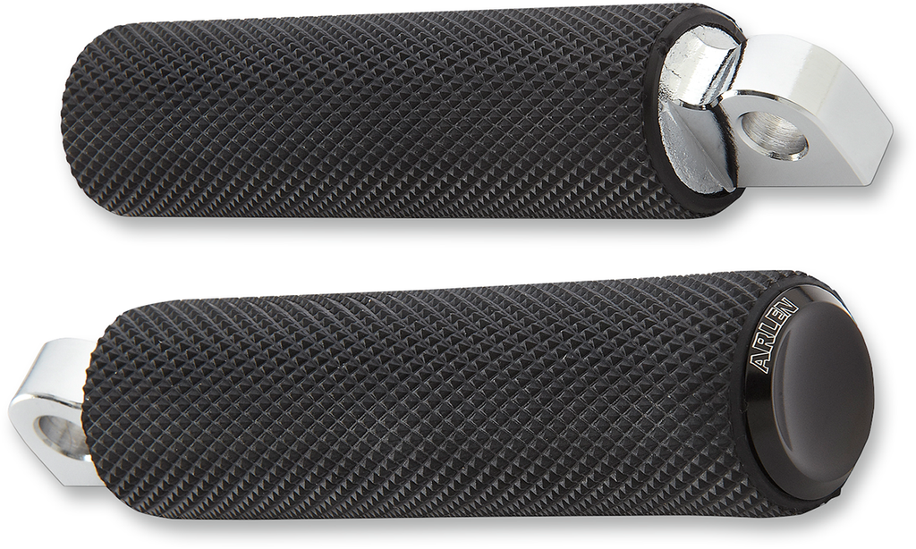 ARLEN NESS Footpeg - Knurled - Black Fusion Male-Mount Footpegs - Team Dream Rides