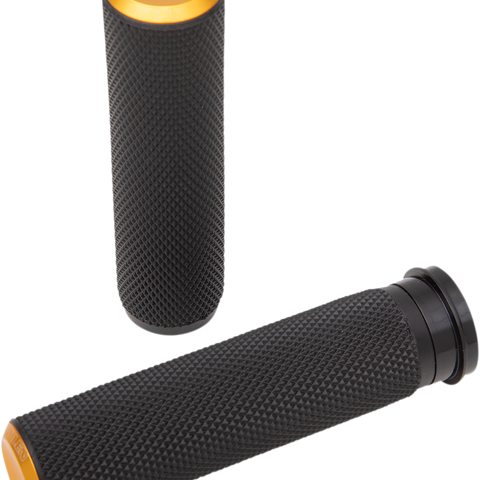 ARLEN NESS Gold Knurled Grips for TBW Fusion Knurled Grips - Team Dream Rides